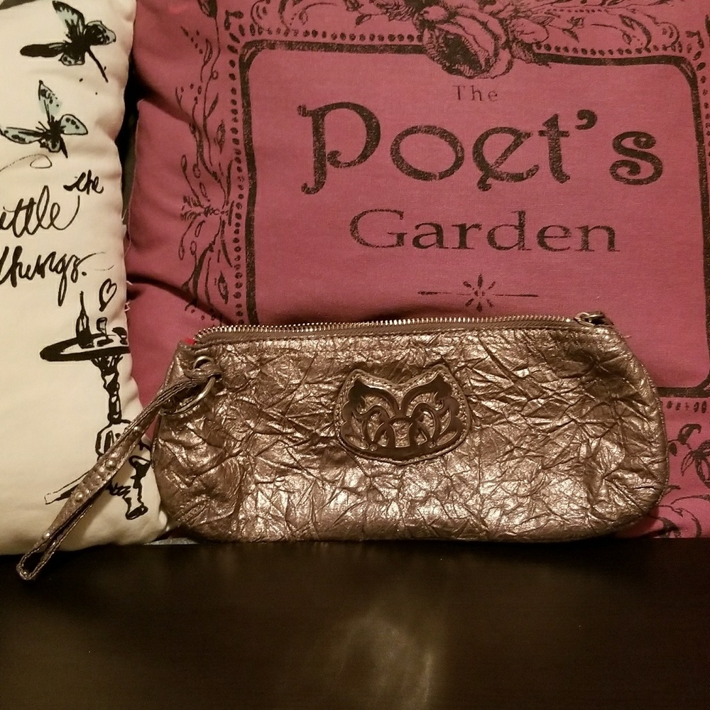 Carlos Santana Silver Wristlet